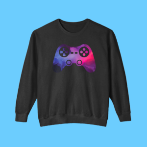 Space Controller Graphics Video Gamer Gifts Galaxy T-Shirt Sweatshirt