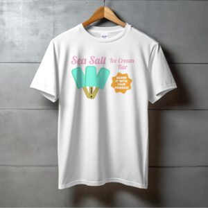 Sea Salt Ice Cream Bar Share It With Friends T-Shirt